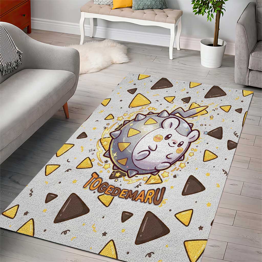 Togedemaru Area Rug Cute Electric Nacho Pop Art