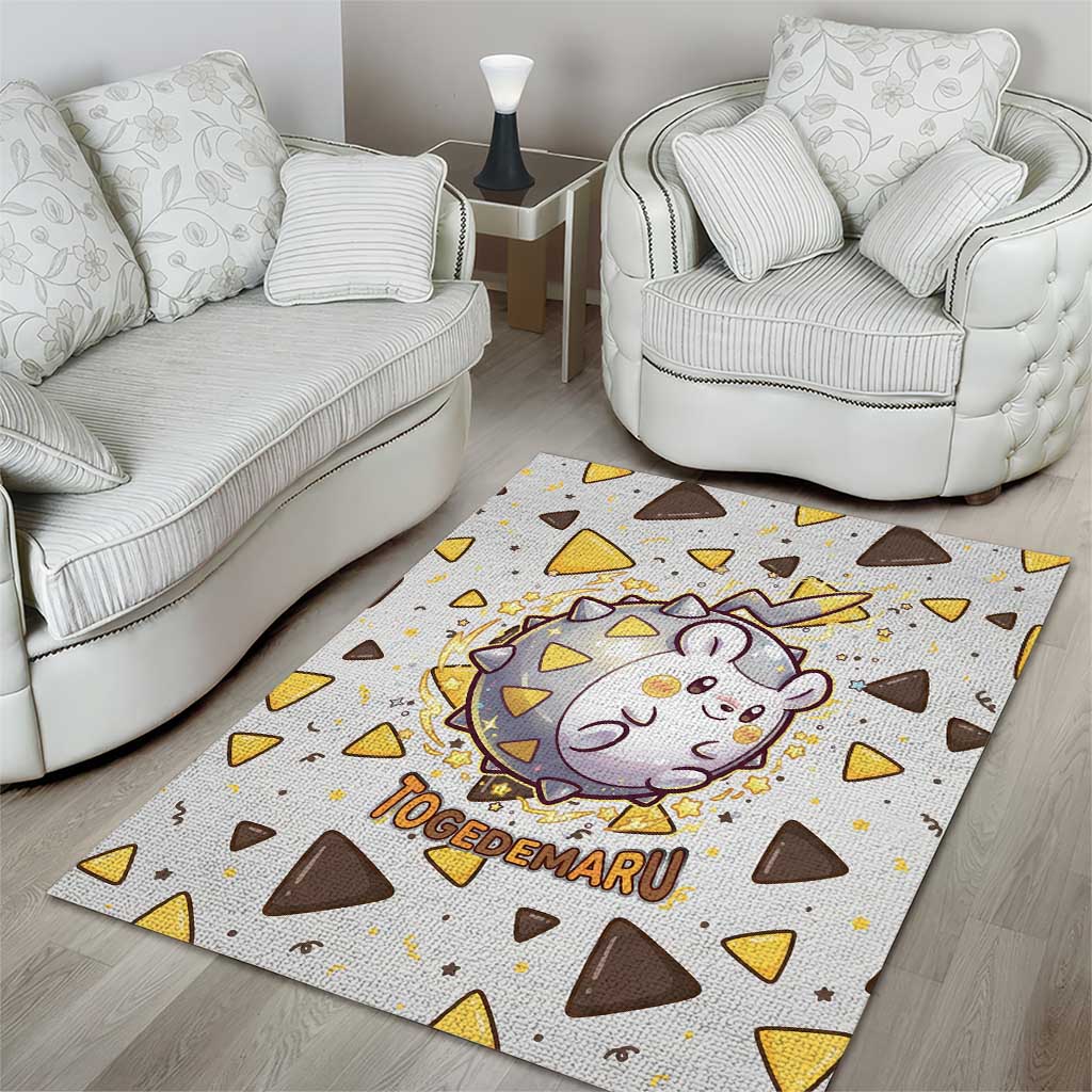 Togedemaru Area Rug Cute Electric Nacho Pop Art