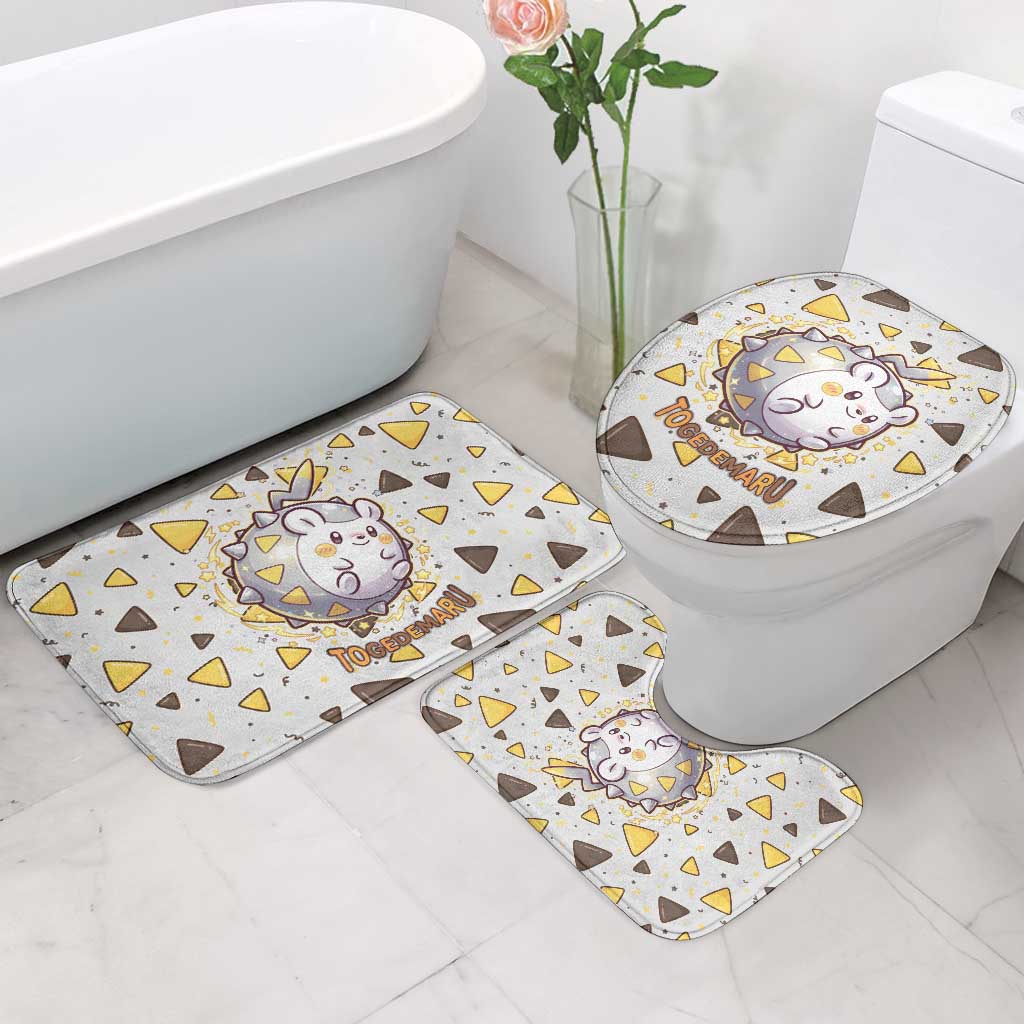 Togedemaru Bathroom Set Cute Electric Nacho Pop Art