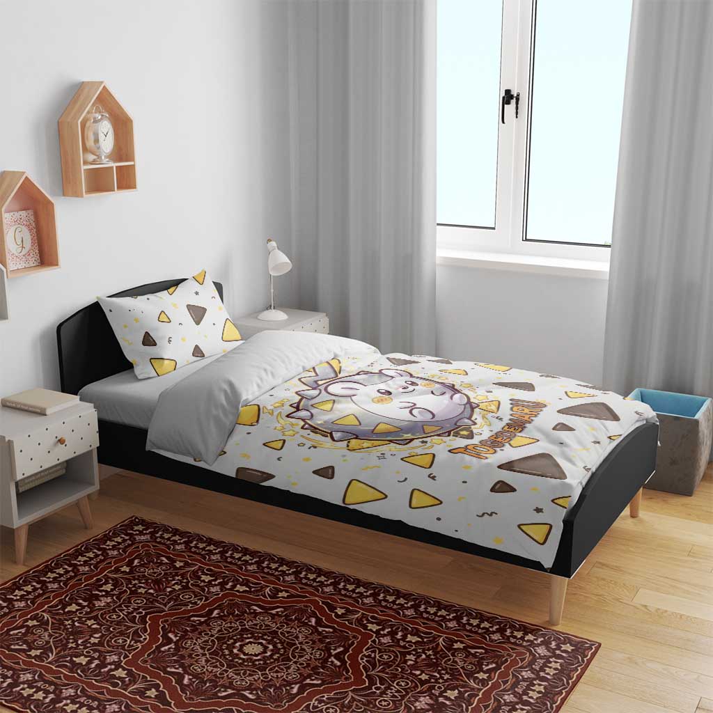 Togedemaru Bedding Set Cute Electric Nacho Pop Art