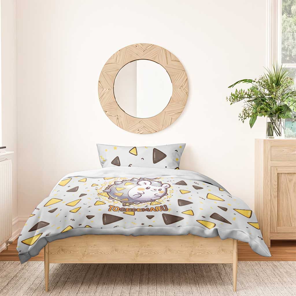 Togedemaru Bedding Set Cute Electric Nacho Pop Art