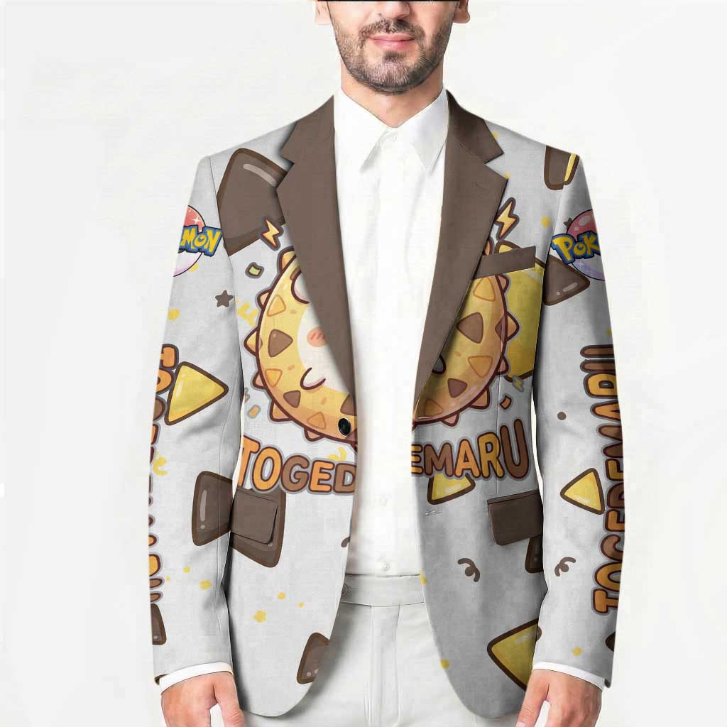 Togedemaru Blazer Cute Electric Nacho Pop Art