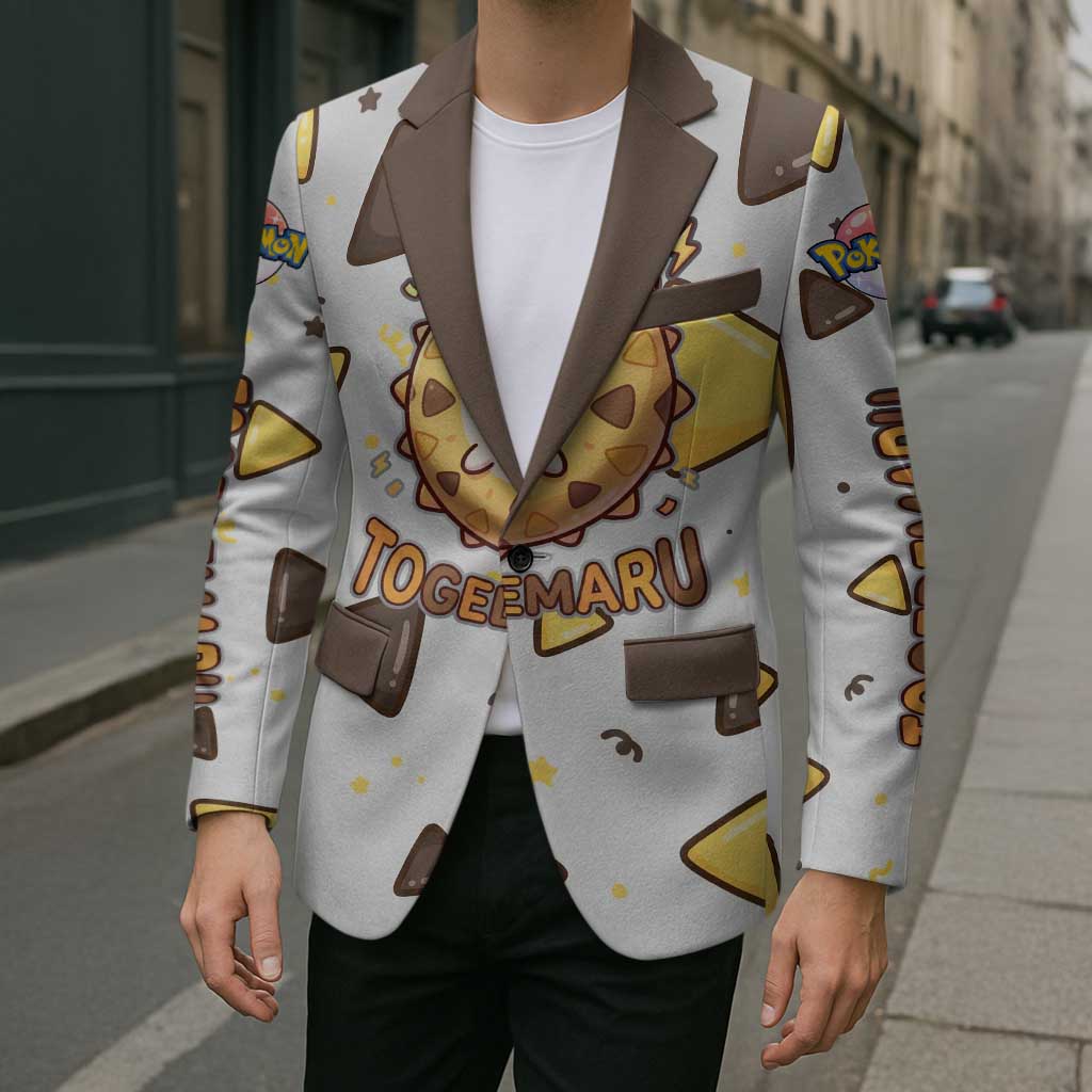Togedemaru Blazer Cute Electric Nacho Pop Art