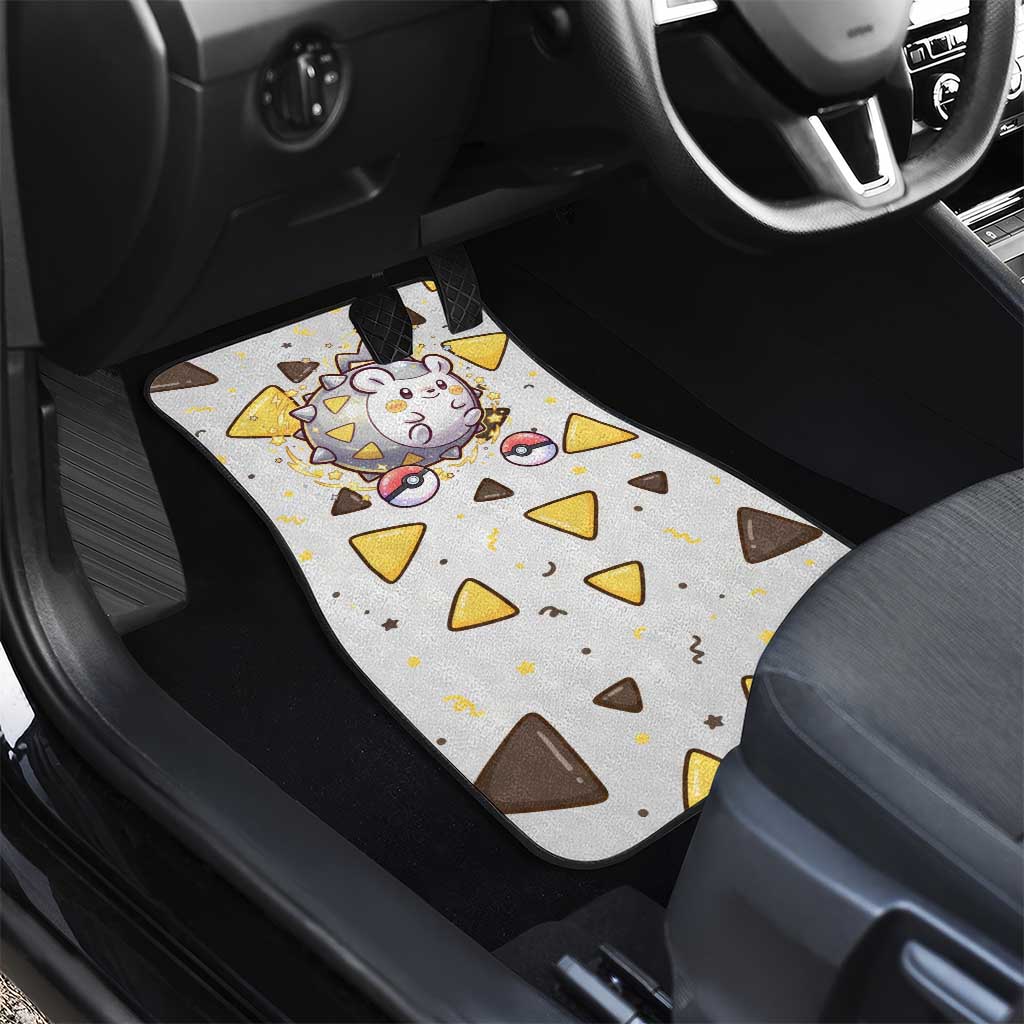 Togedemaru Car Mats Cute Electric Nacho Pop Art