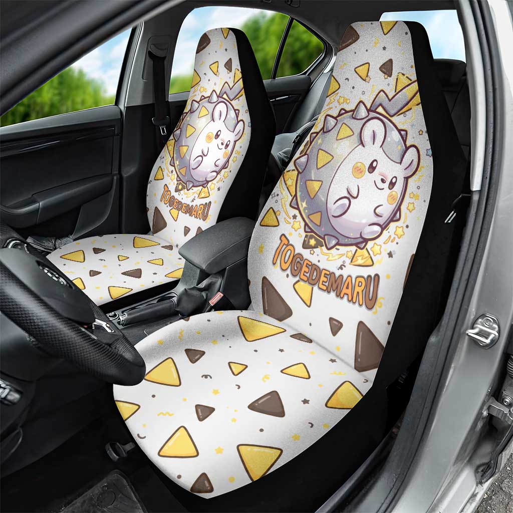 Togedemaru Car Seat Cover Cute Electric Nacho Pop Art