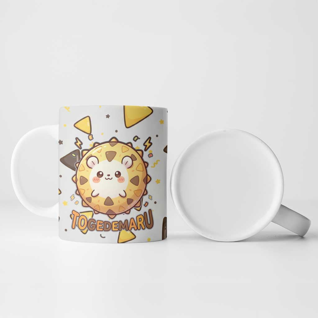 Togedemaru Ceramic Mug Cute Electric Nacho Pop Art