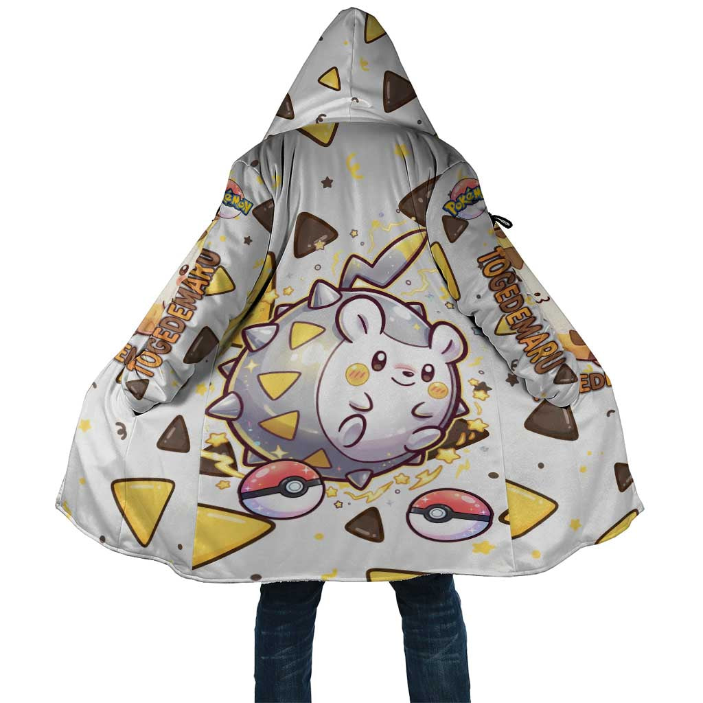 Togedemaru Cloak Cute Electric Nacho Pop Art