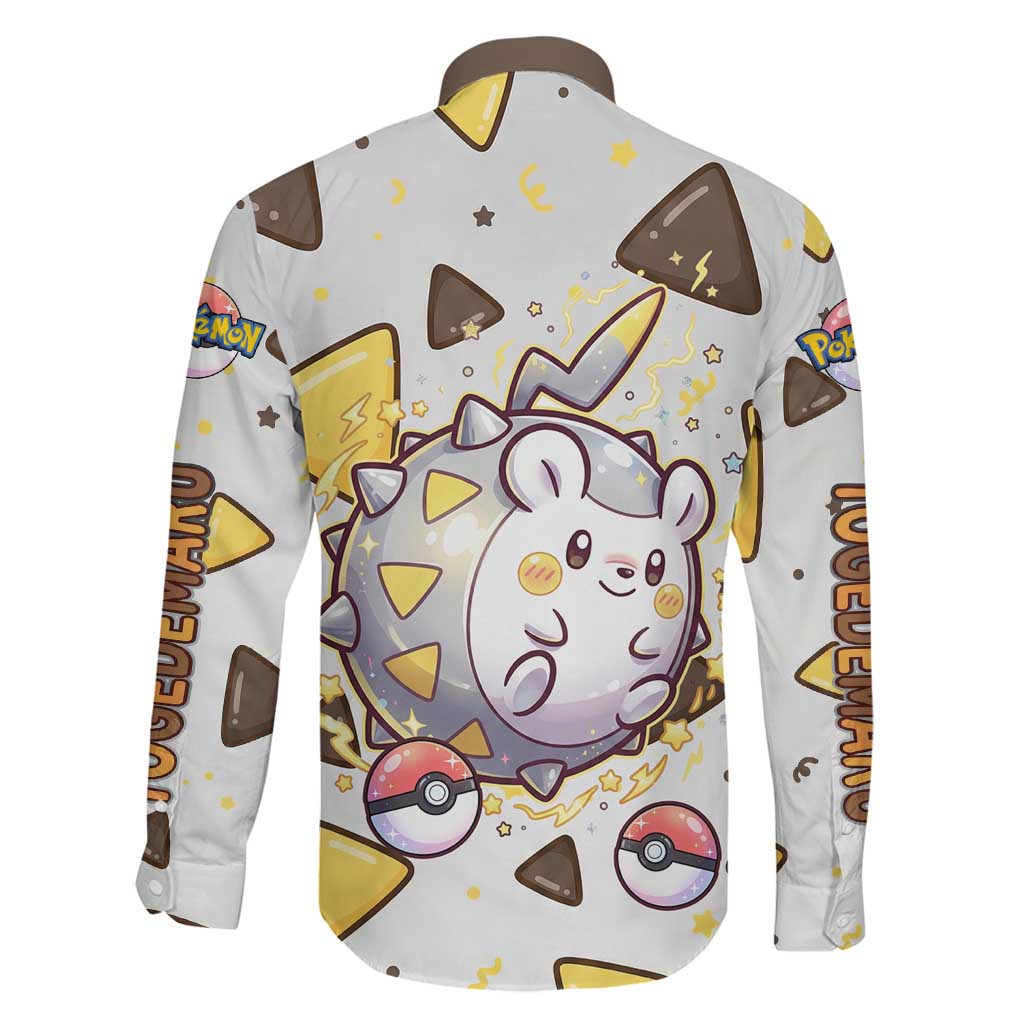 Togedemaru Family Matching Tank Maxi Dress and Hawaiian Shirt Cute Electric Nacho Pop Art