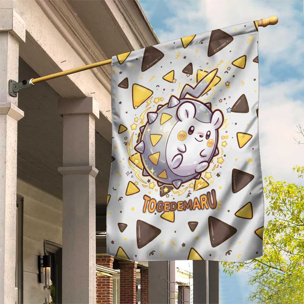 Togedemaru Garden Flag Cute Electric Nacho Pop Art