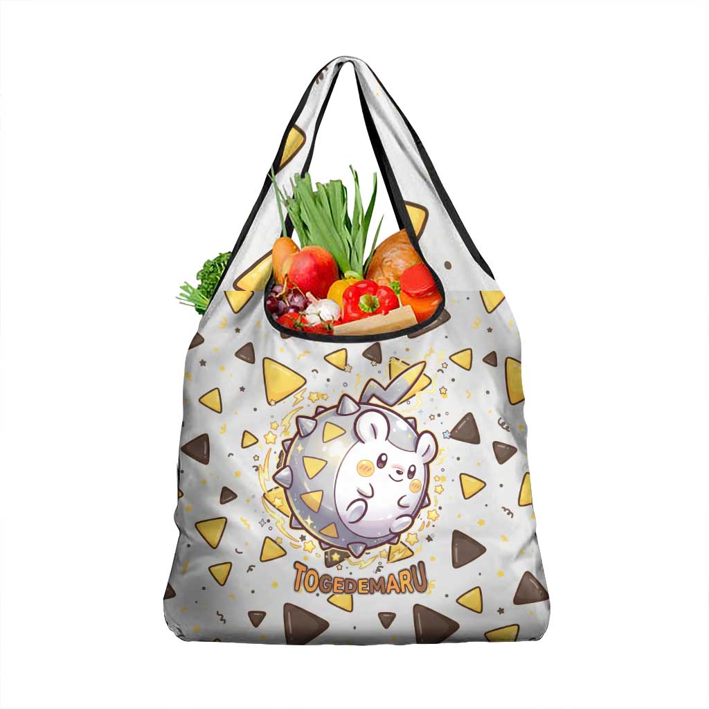Togedemaru Grocery Bag Cute Electric Nacho Pop Art