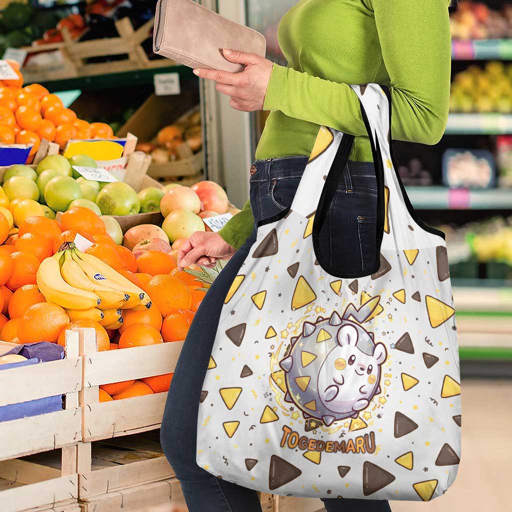 Togedemaru Grocery Bag Cute Electric Nacho Pop Art