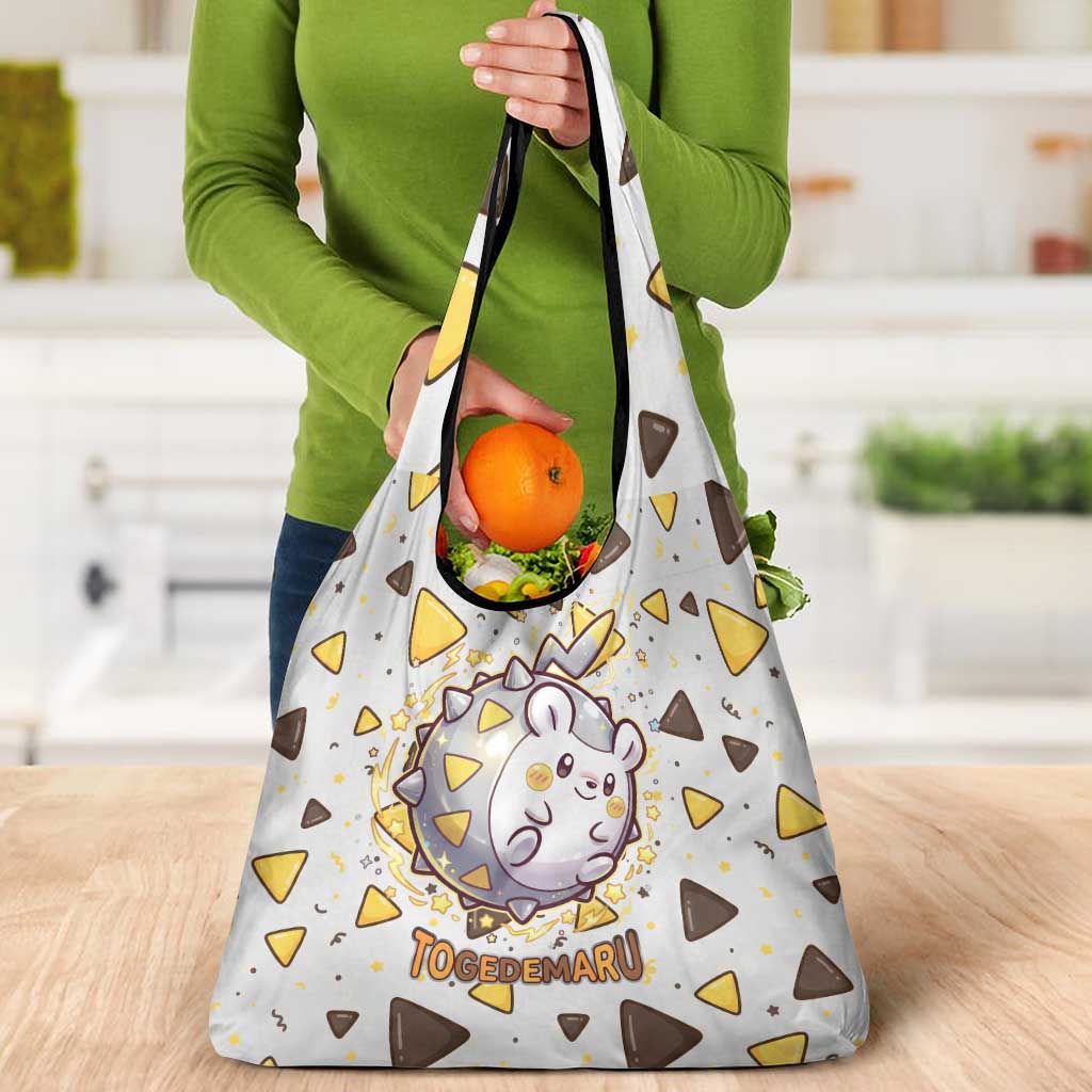 Togedemaru Grocery Bag Cute Electric Nacho Pop Art