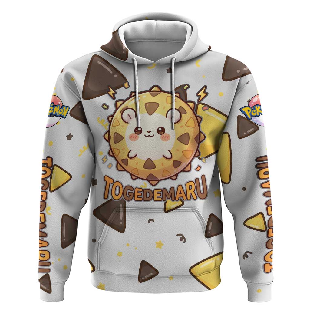 Togedemaru Hoodie Cute Electric Nacho Pop Art