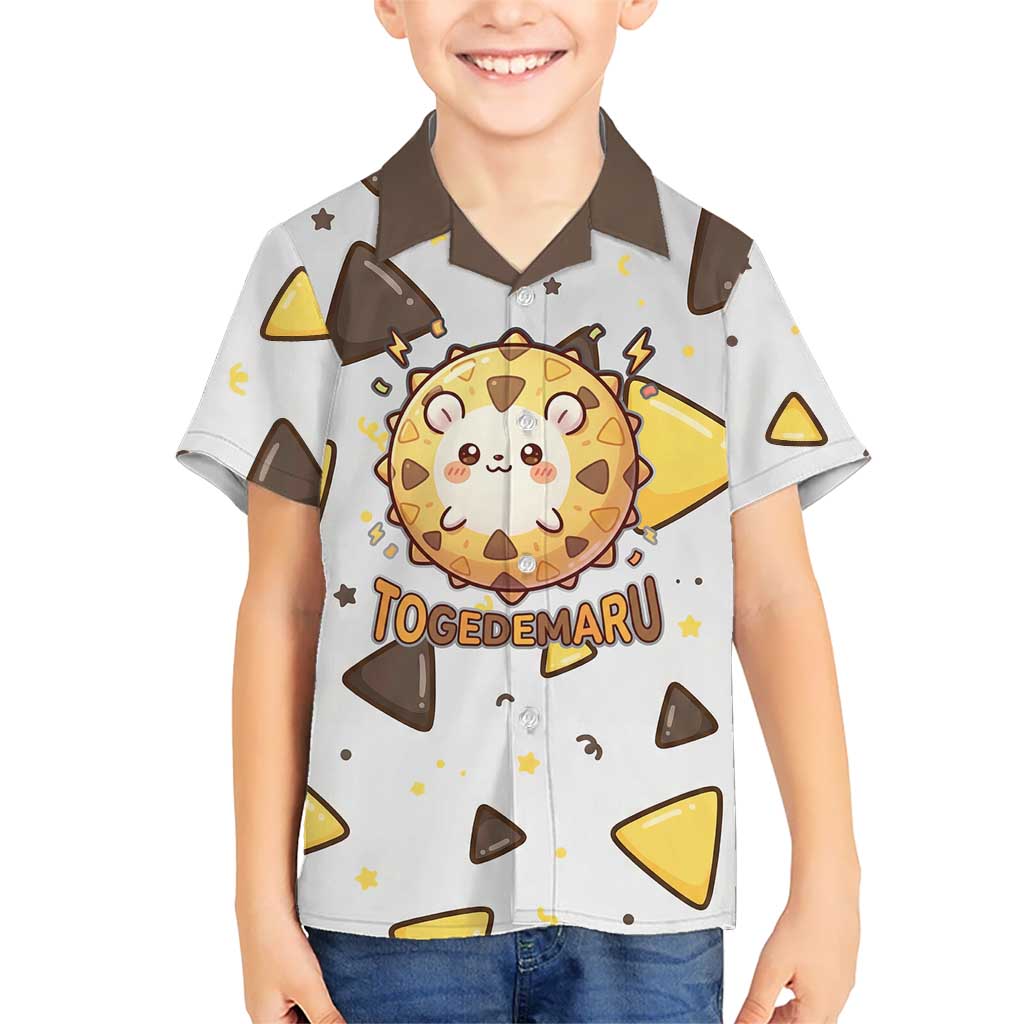 Togedemaru Kid Hawaiian Shirt Cute Electric Nacho Pop Art