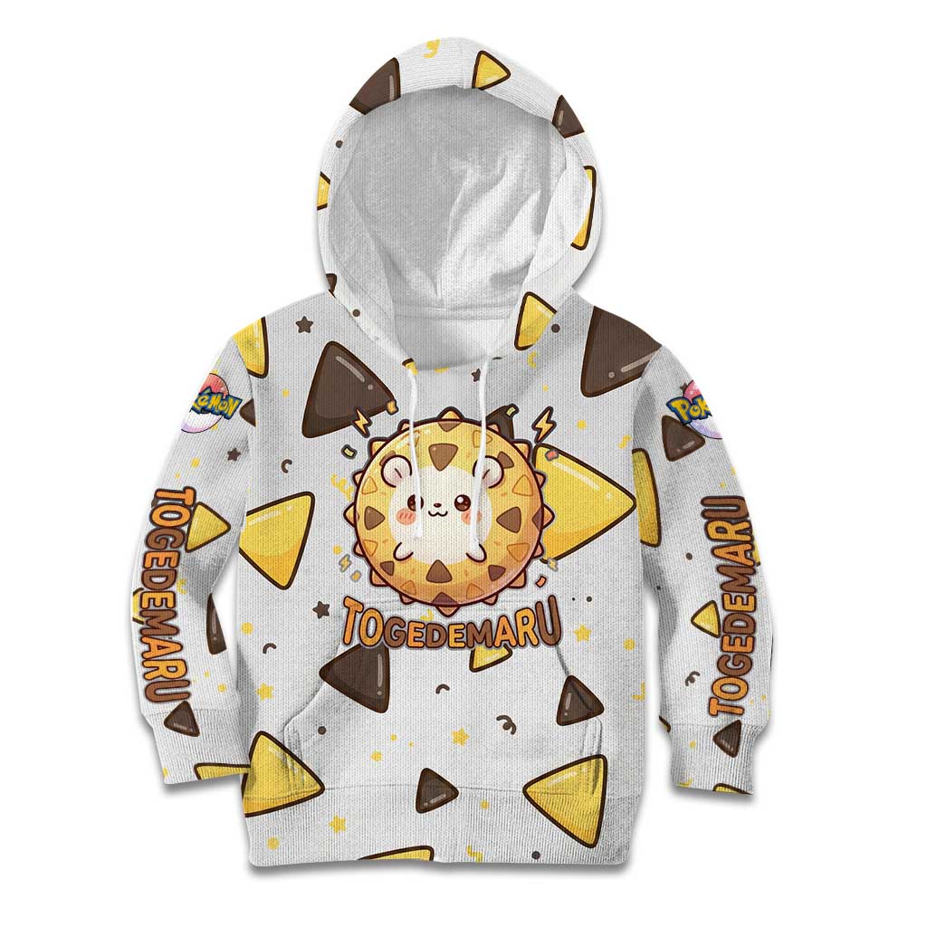 Togedemaru Kid Hoodie Cute Electric Nacho Pop Art