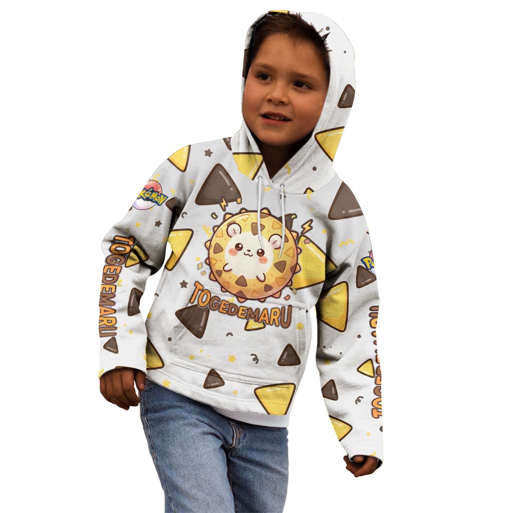Togedemaru Kid Hoodie Cute Electric Nacho Pop Art