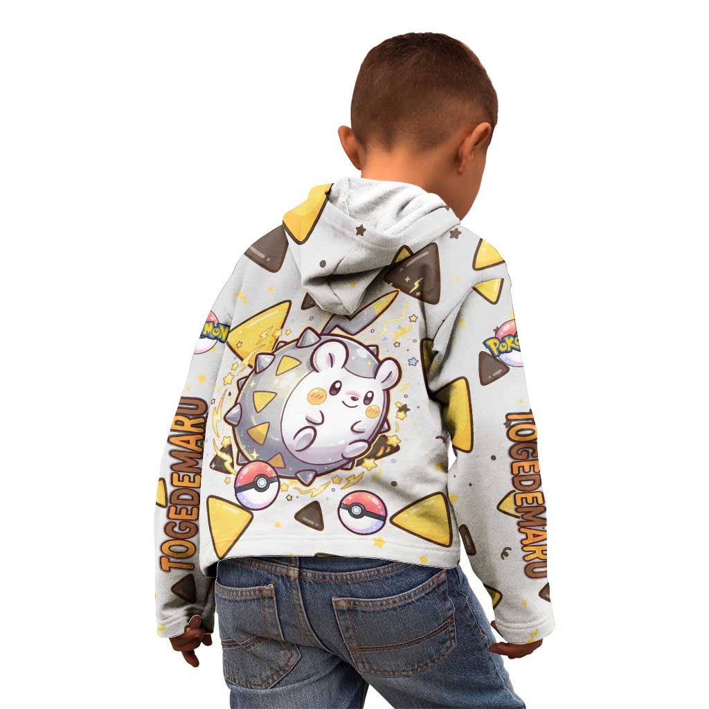 Togedemaru Kid Hoodie Cute Electric Nacho Pop Art