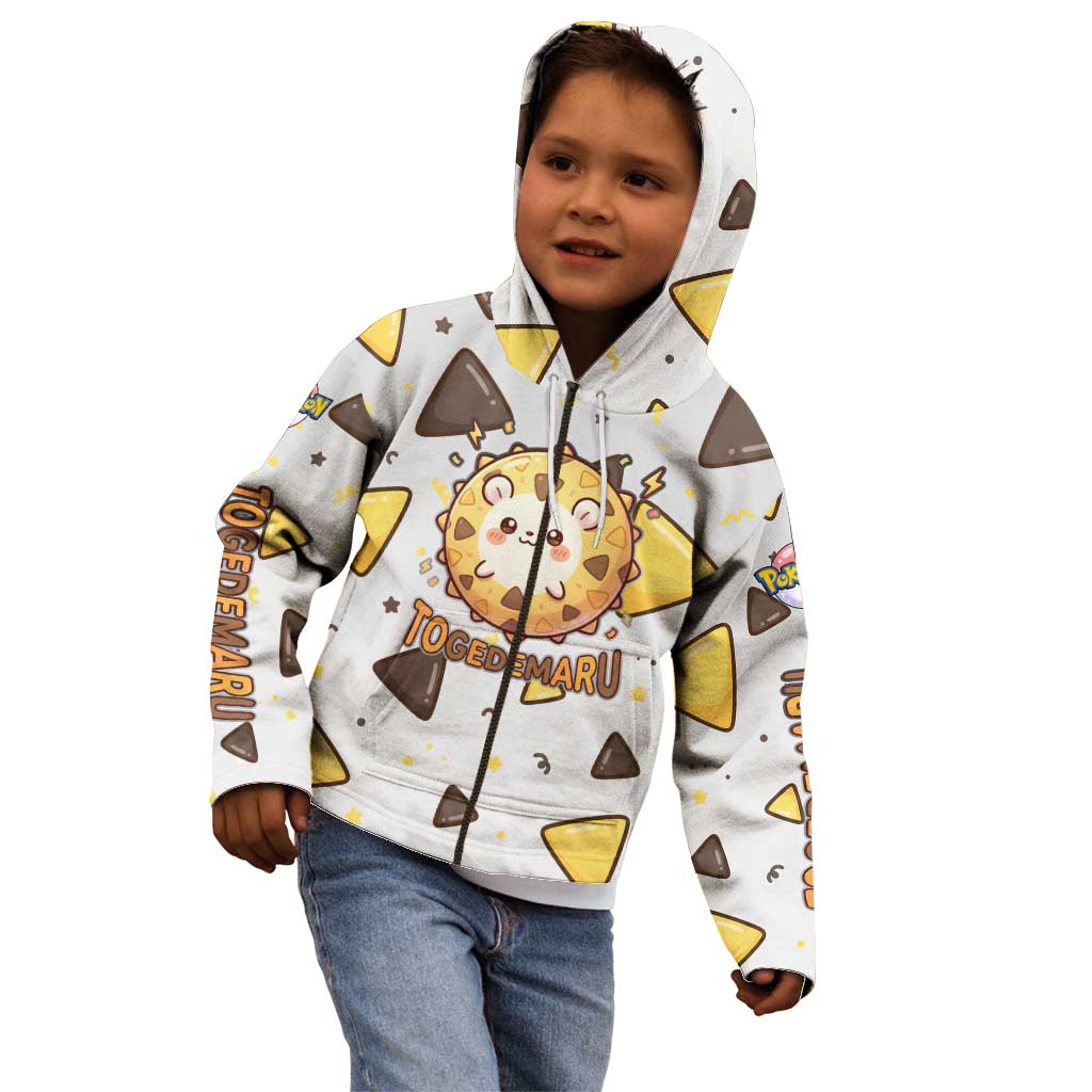 Togedemaru Kid Hoodie Cute Electric Nacho Pop Art