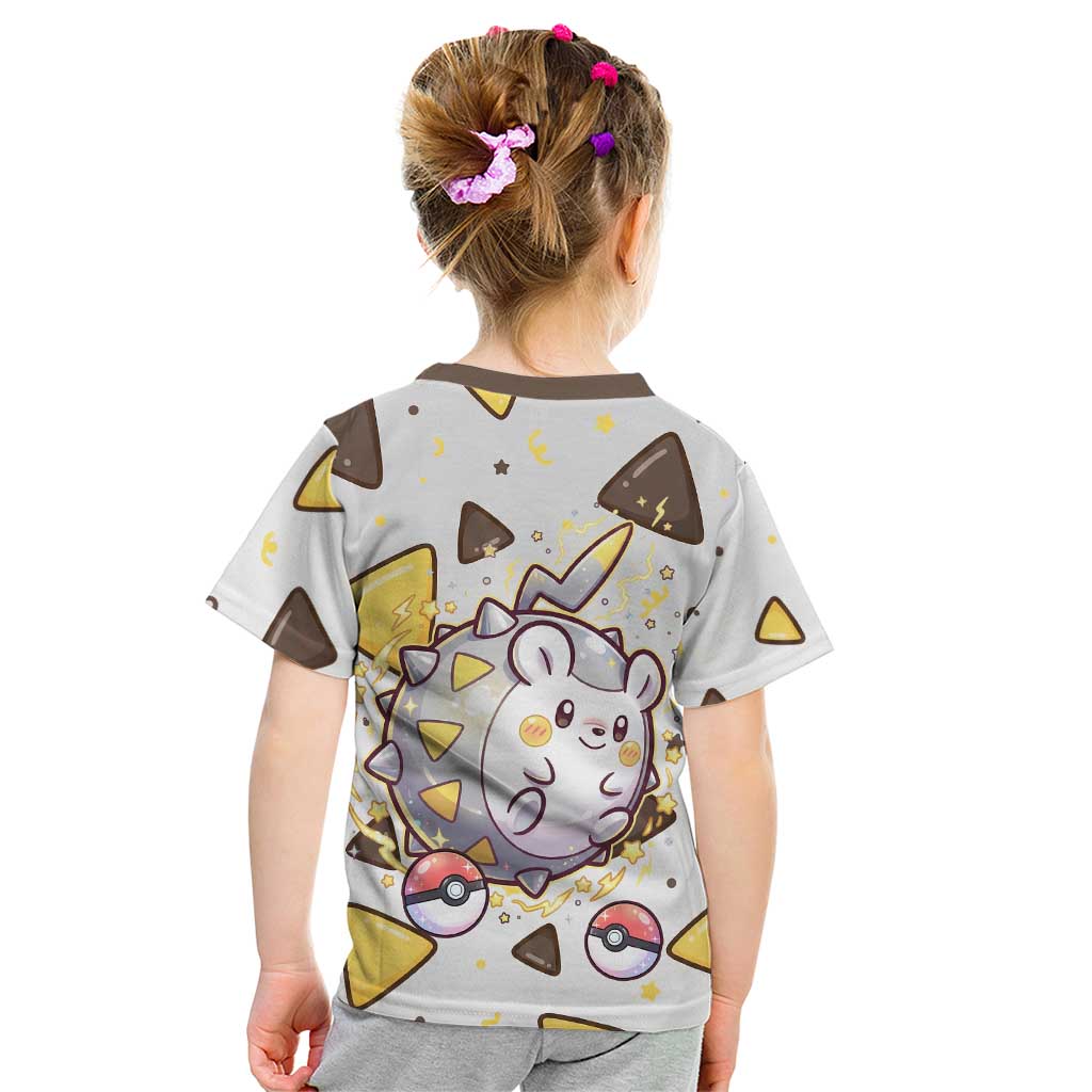 Togedemaru Kid T Shirt Cute Electric Nacho Pop Art