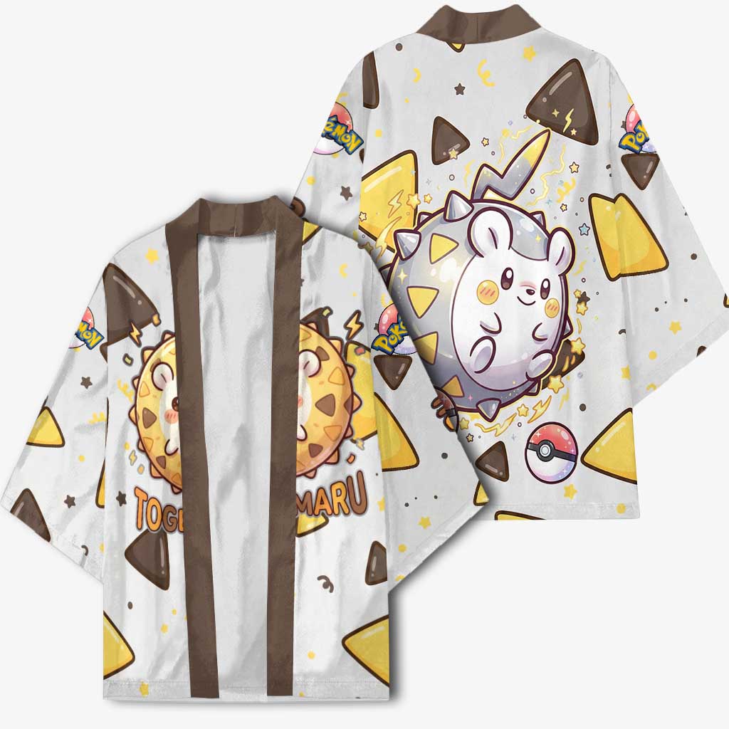 Togedemaru Kimono Cute Electric Nacho Pop Art