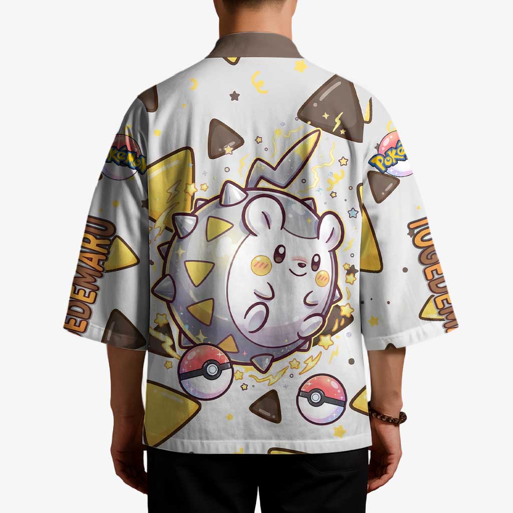 Togedemaru Kimono Cute Electric Nacho Pop Art
