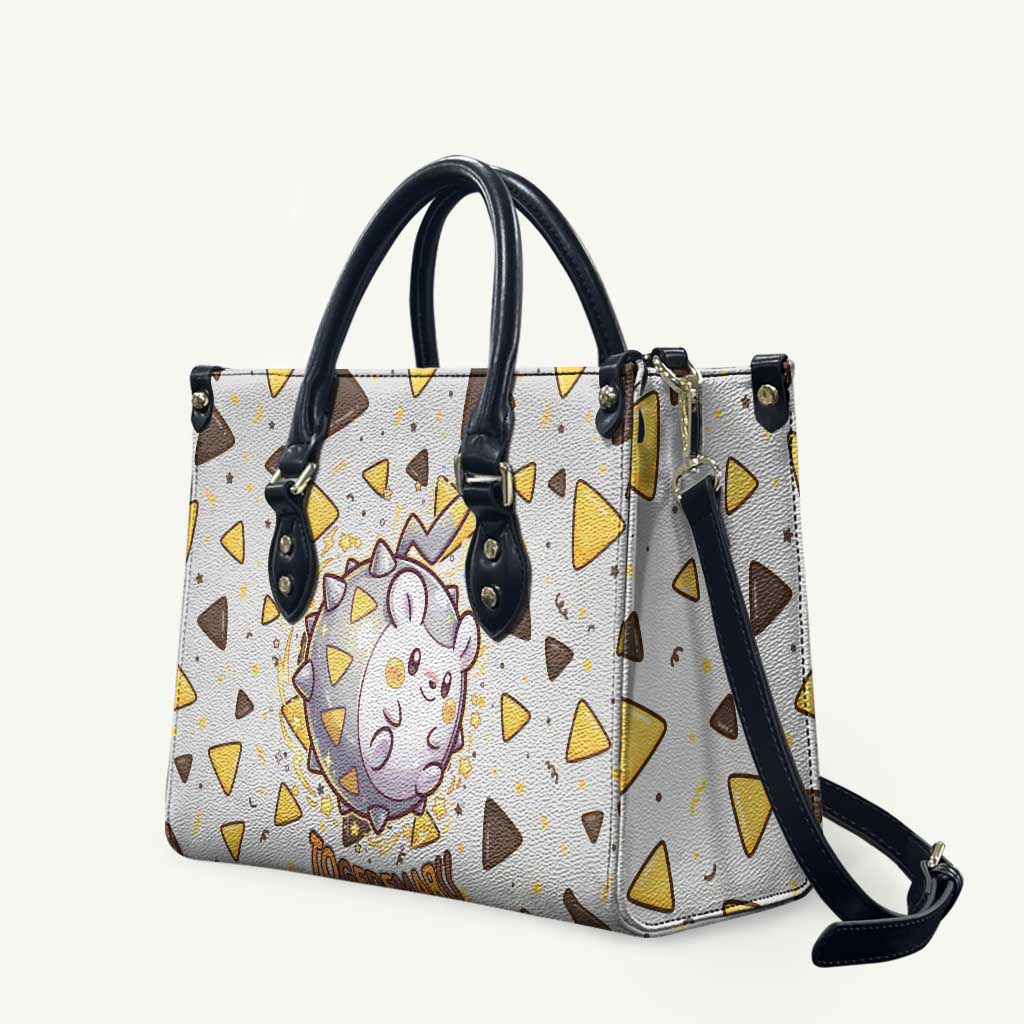Togedemaru Leather Bag Cute Electric Nacho Pop Art