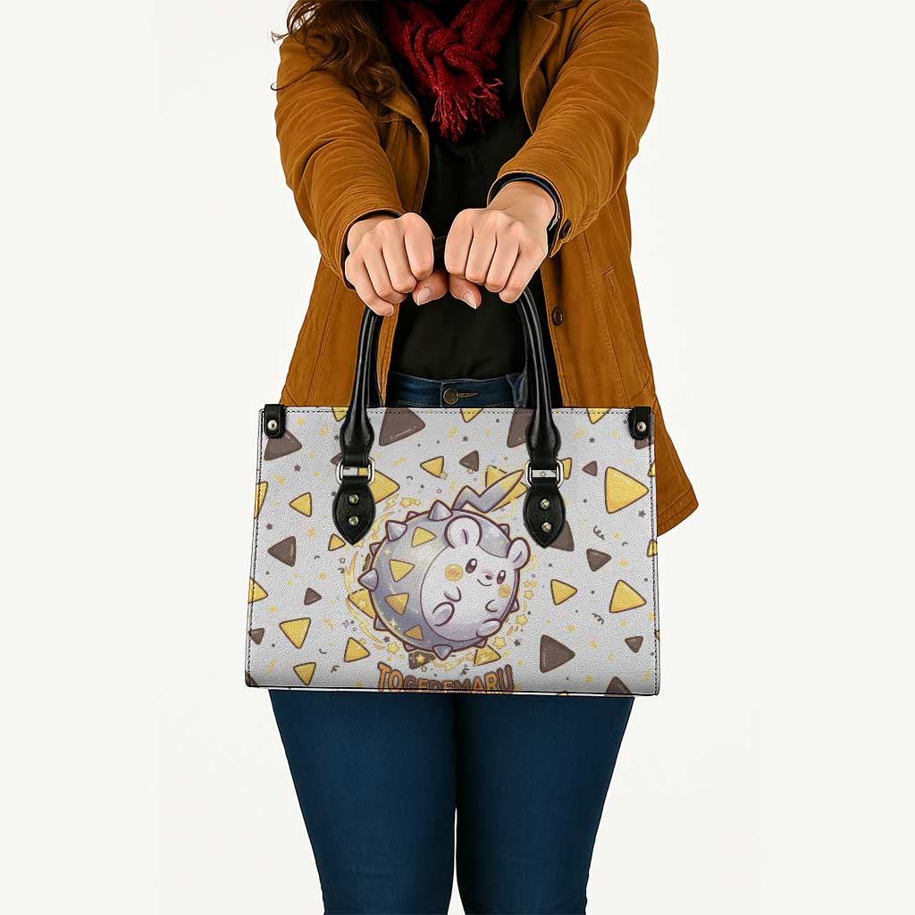 Togedemaru Leather Bag Cute Electric Nacho Pop Art
