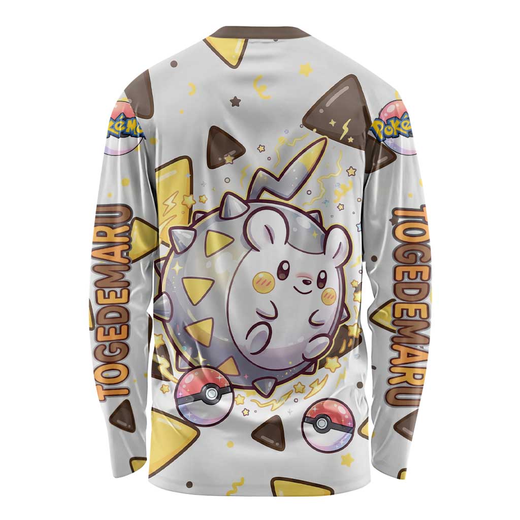 Togedemaru Long Sleeve Shirt Cute Electric Nacho Pop Art