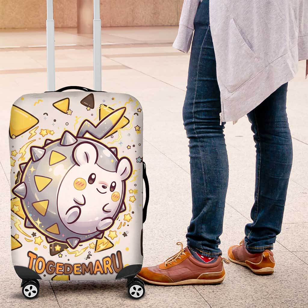 Togedemaru Luggage Cover Cute Electric Nacho Pop Art