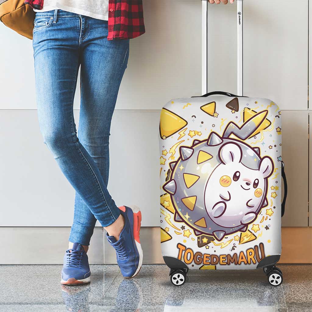 Togedemaru Luggage Cover Cute Electric Nacho Pop Art