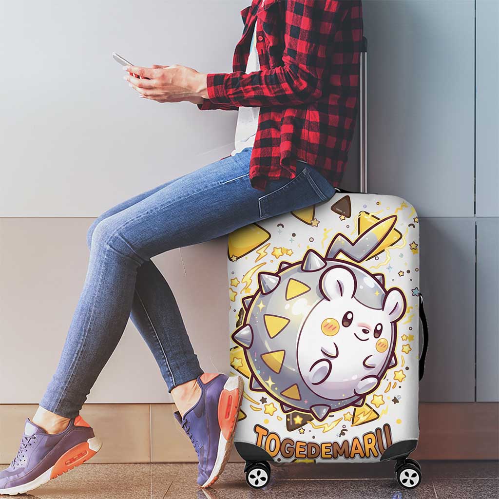 Togedemaru Luggage Cover Cute Electric Nacho Pop Art