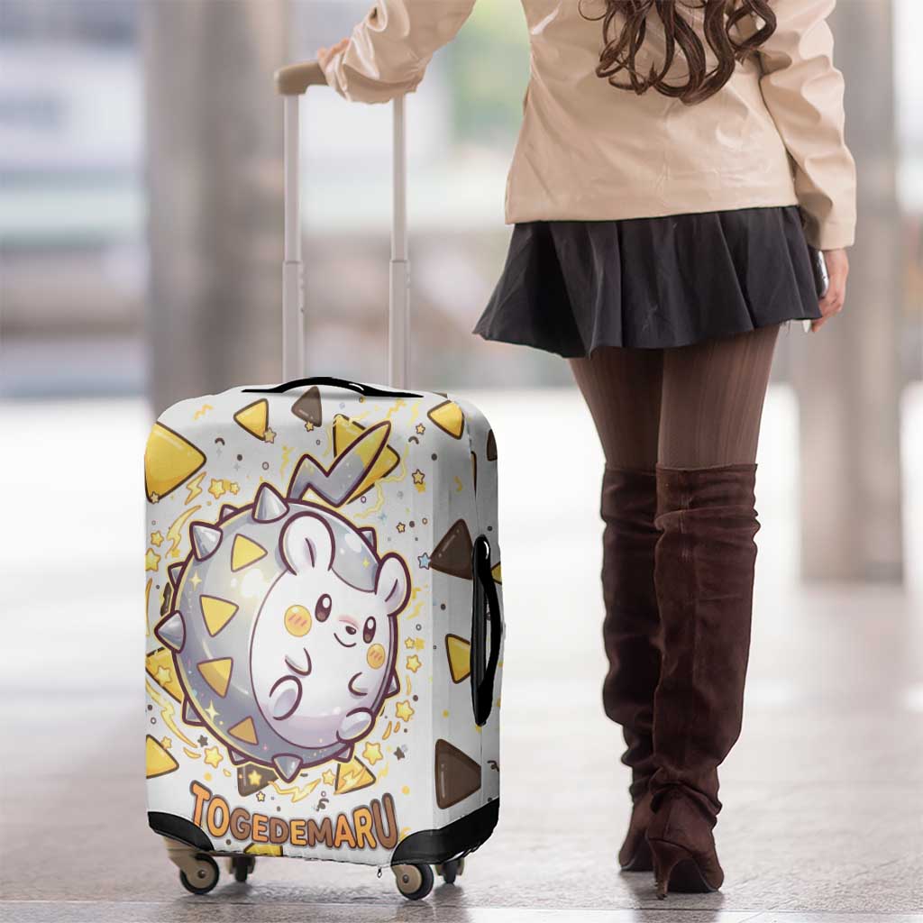 Togedemaru Luggage Cover Cute Electric Nacho Pop Art
