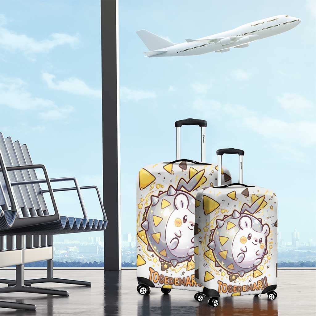 Togedemaru Luggage Cover Cute Electric Nacho Pop Art