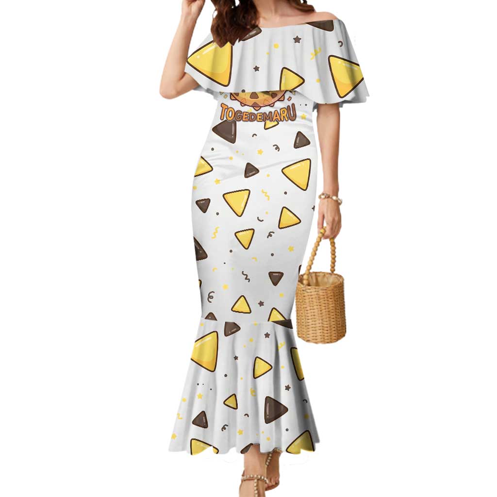 Togedemaru Mermaid Dress Cute Electric Nacho Pop Art
