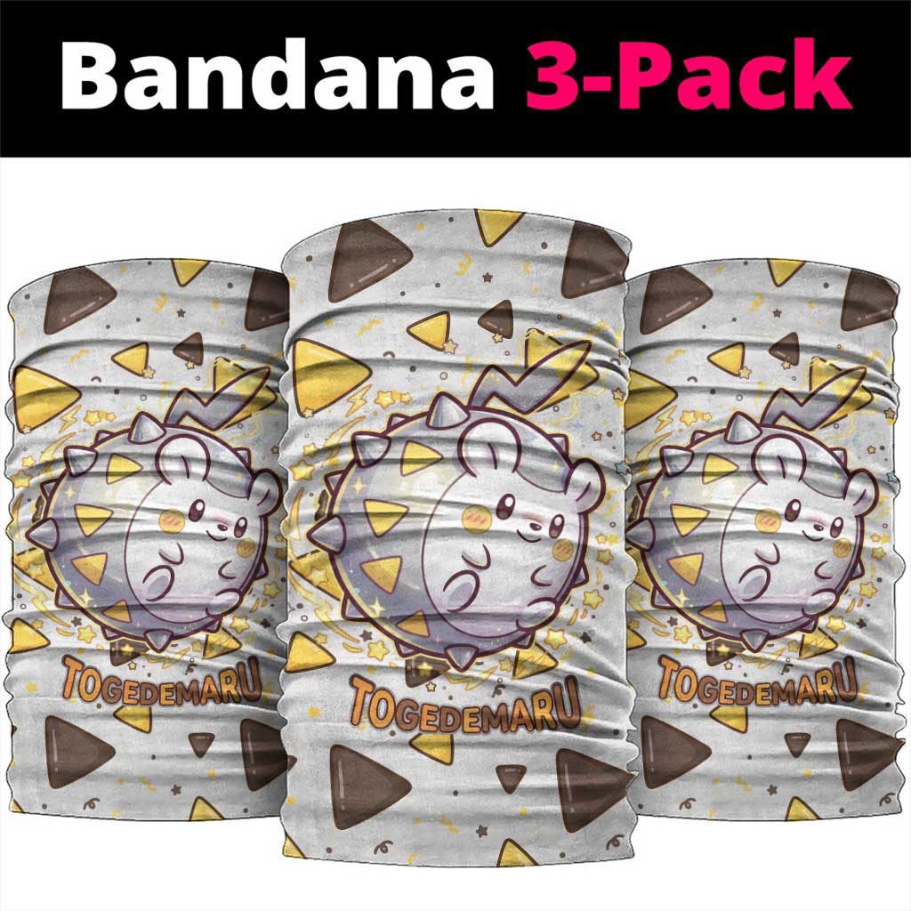 Togedemaru Neck Gaiter Cute Electric Nacho Pop Art