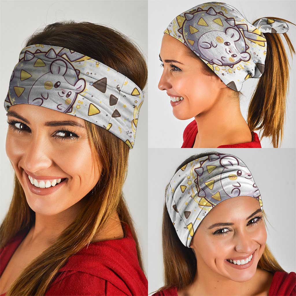 Togedemaru Neck Gaiter Cute Electric Nacho Pop Art