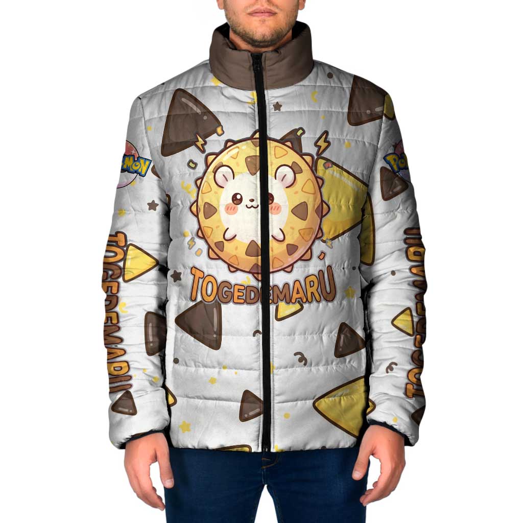 Togedemaru Padded Jacket Cute Electric Nacho Pop Art