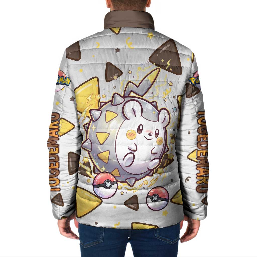 Togedemaru Padded Jacket Cute Electric Nacho Pop Art