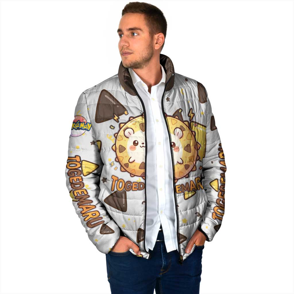 Togedemaru Padded Jacket Cute Electric Nacho Pop Art