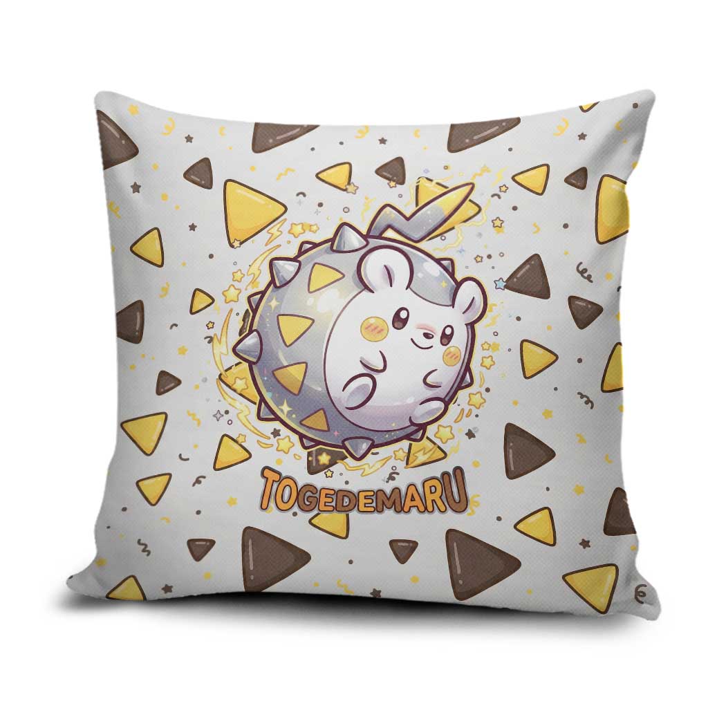 Togedemaru Pillow Cover Cute Electric Nacho Pop Art