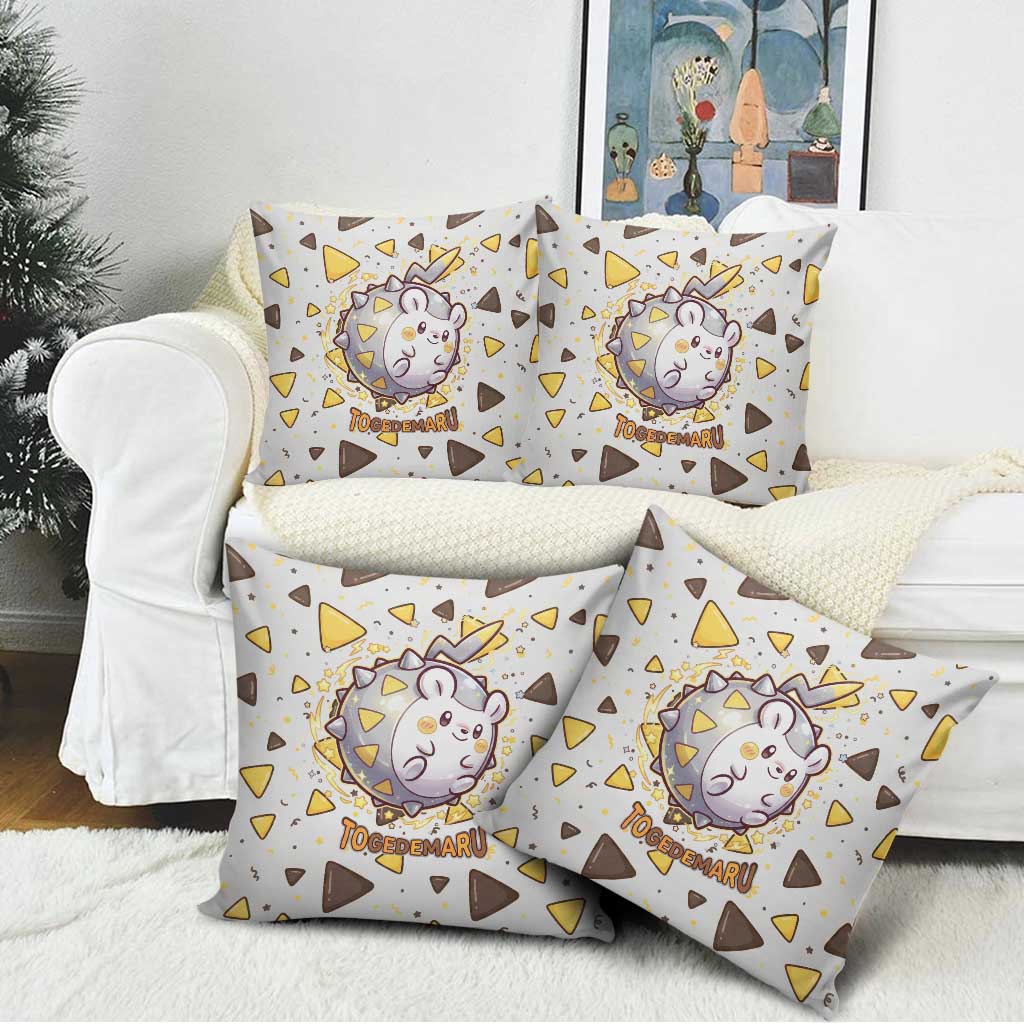 Togedemaru Pillow Cover Cute Electric Nacho Pop Art