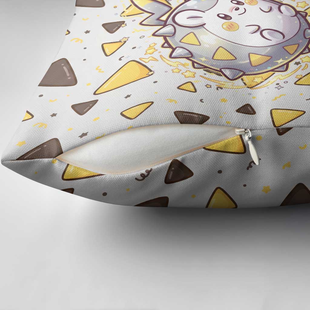 Togedemaru Pillow Cover Cute Electric Nacho Pop Art