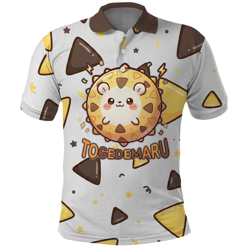 Togedemaru Polo Shirt Cute Electric Nacho Pop Art