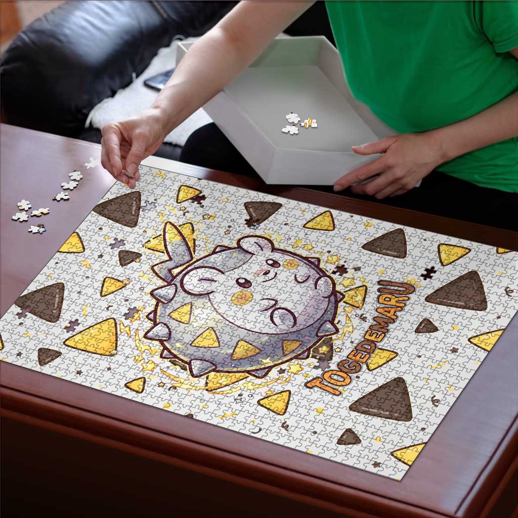 Togedemaru Puzzle Cute Electric Nacho Pop Art