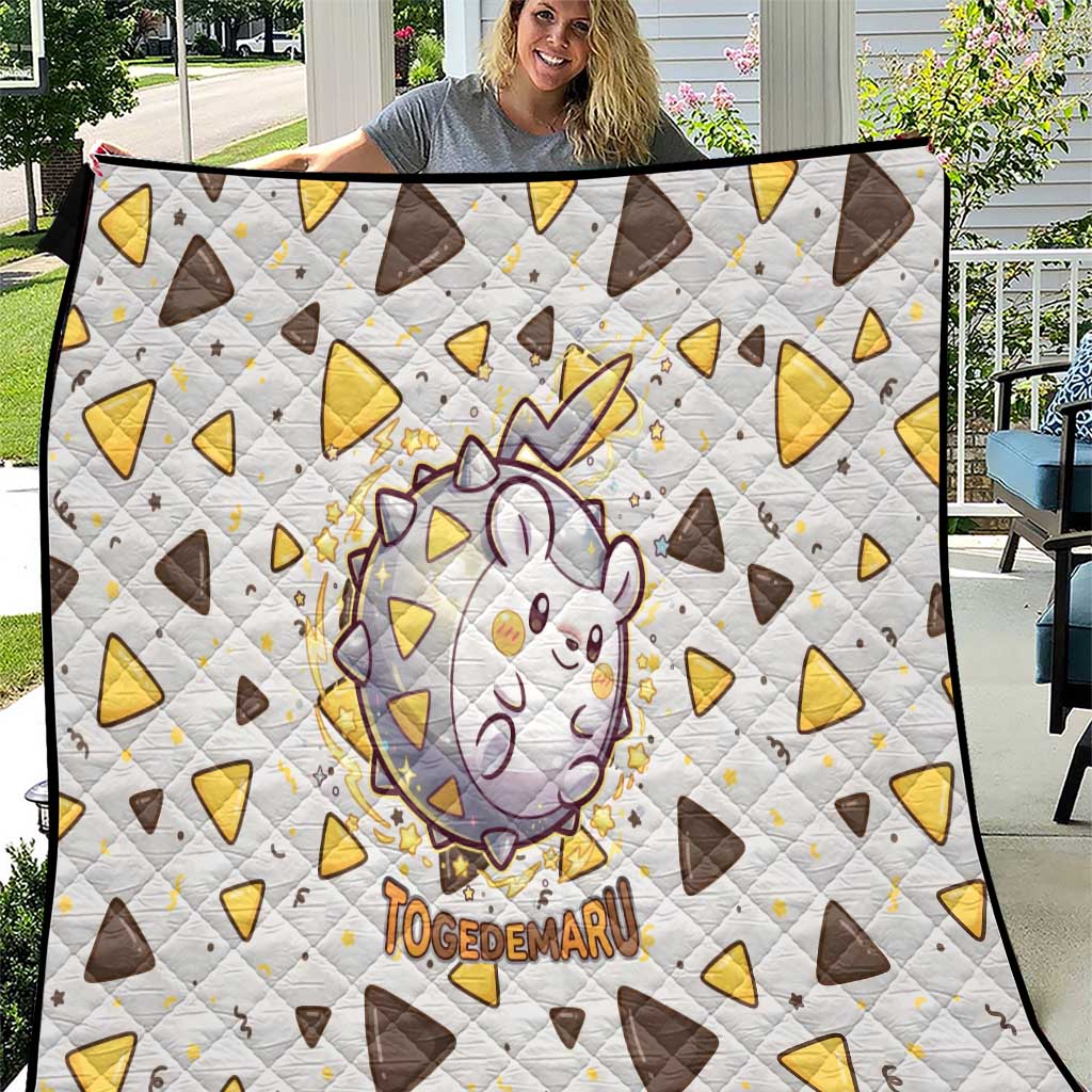Togedemaru Quilt Cute Electric Nacho Pop Art