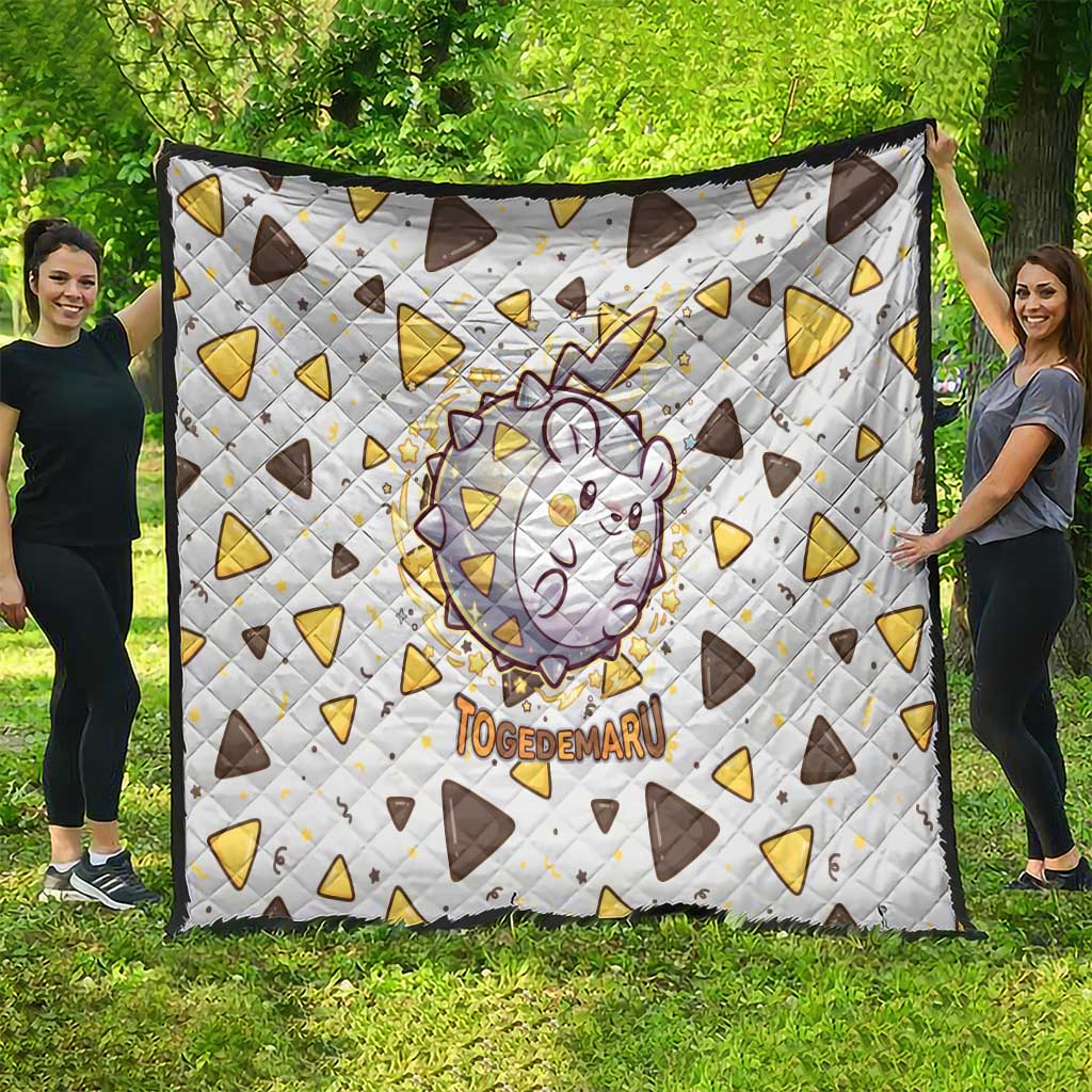 Togedemaru Quilt Cute Electric Nacho Pop Art