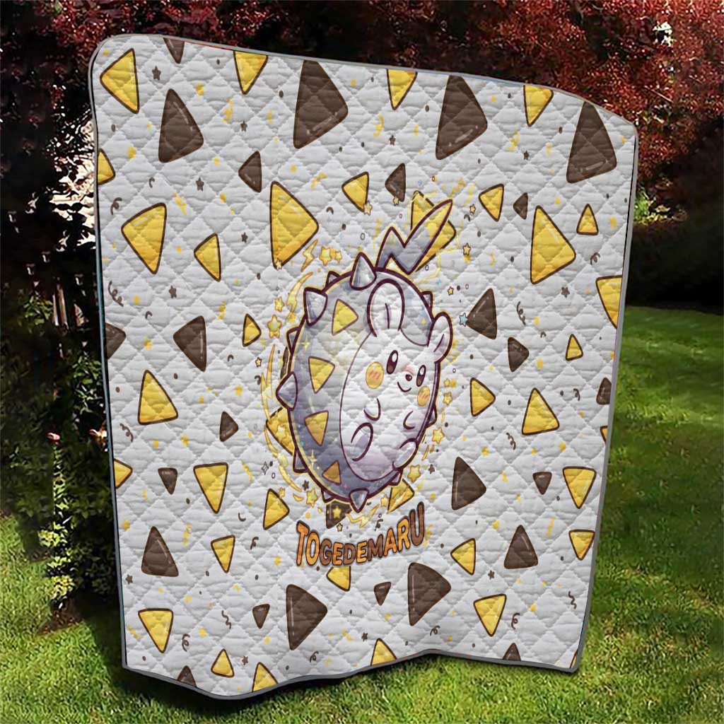Togedemaru Quilt Cute Electric Nacho Pop Art