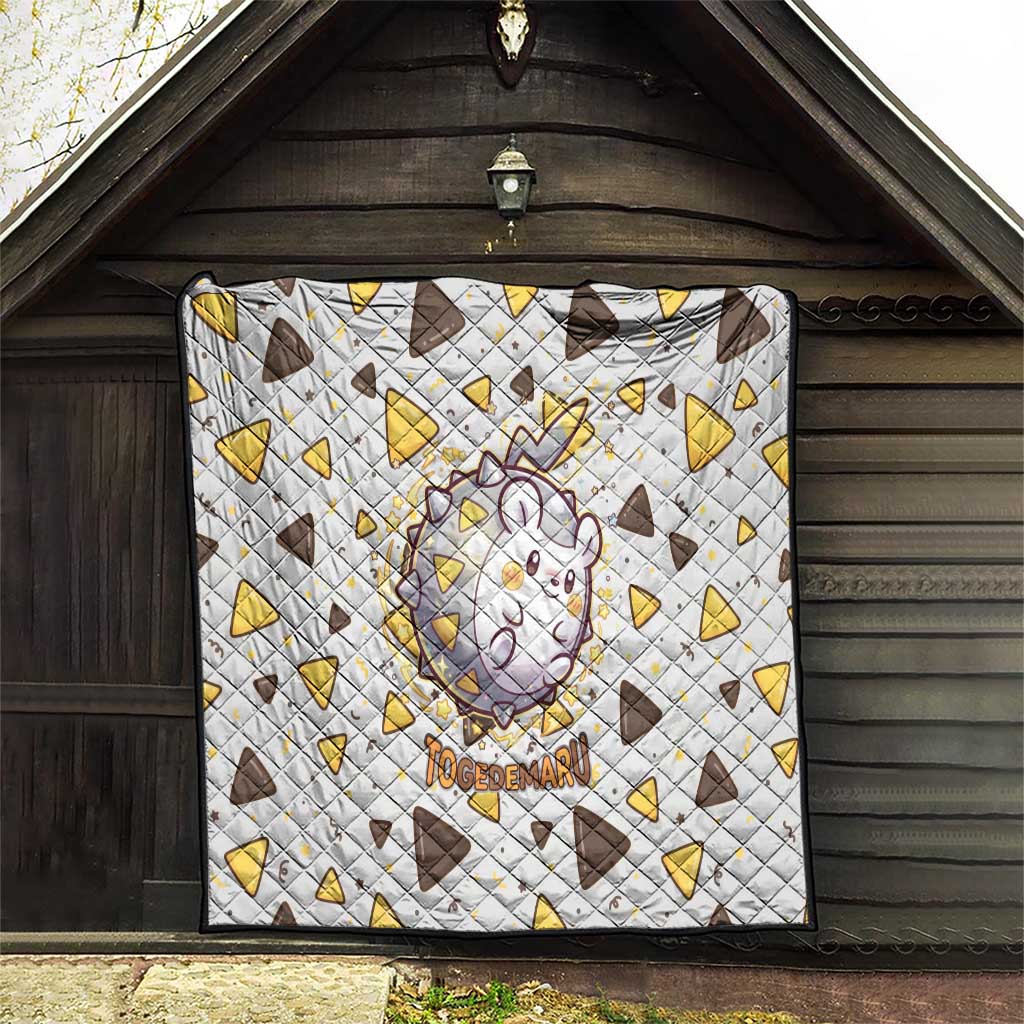 Togedemaru Quilt Cute Electric Nacho Pop Art