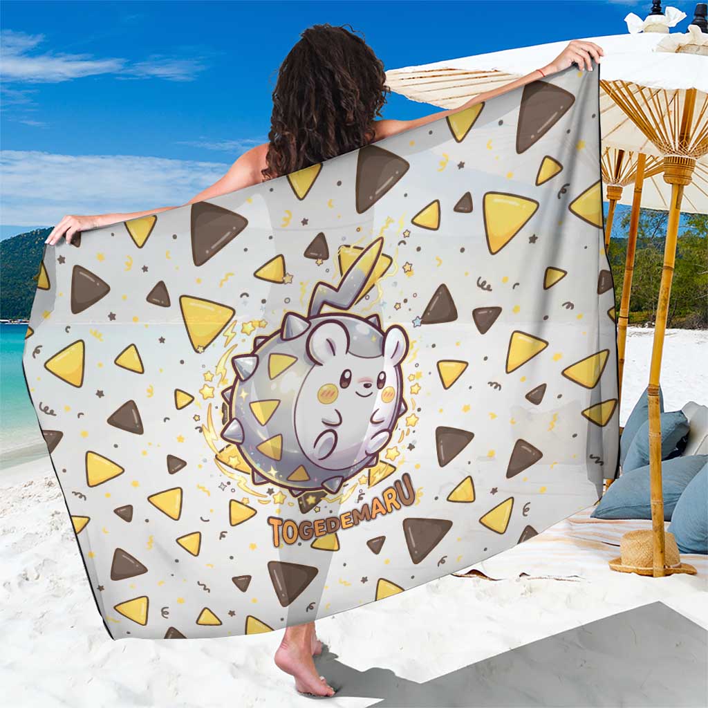 Togedemaru Sarong Cute Electric Nacho Pop Art