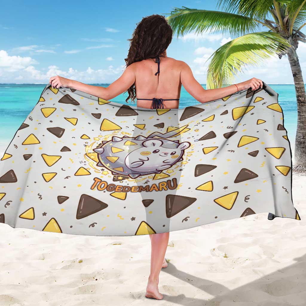 Togedemaru Sarong Cute Electric Nacho Pop Art